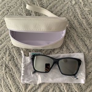 Oakley Hold On Glasses w/ Chrome Iridium Lens.